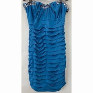 NIKIBIKI Teal Clubbing Dress